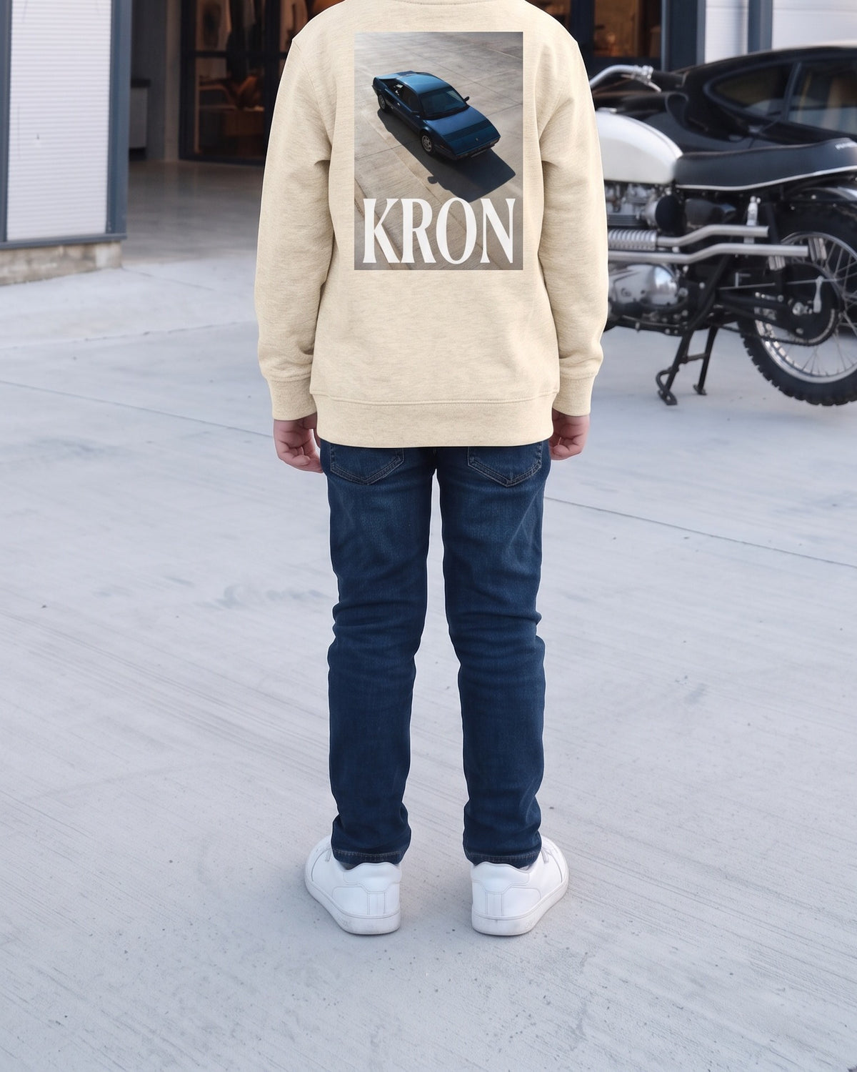Kids crew neck sweatshirt, Kron Collection