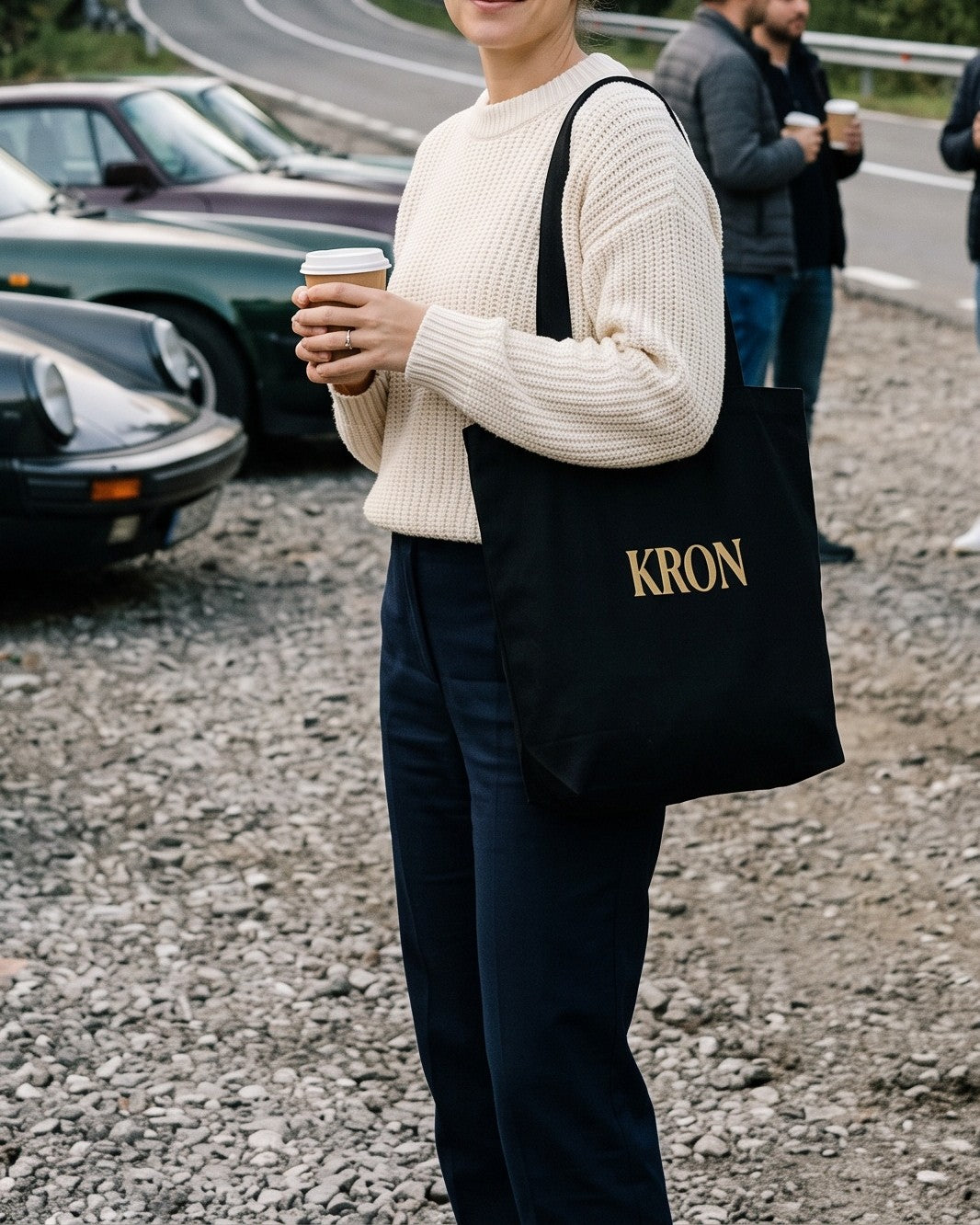 Kron Dark Tote Bag, Kron Collection