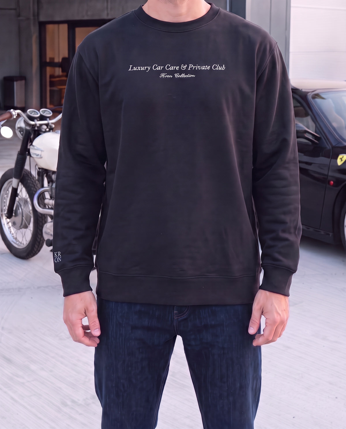 Heritage sweatshirt · Vintage Black · warehouse v3