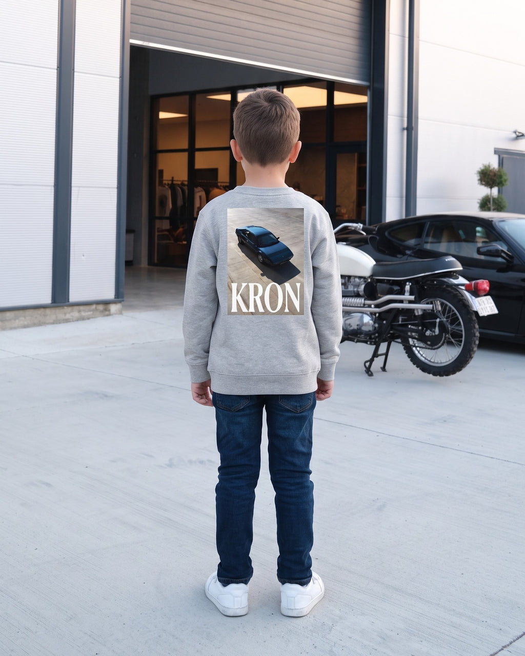 Kids crew neck sweatshirt, Kron Collection
