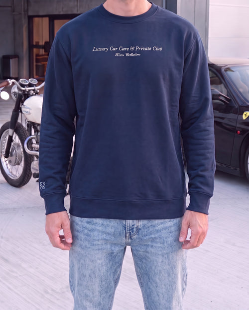 Heritage sweatshirt · Navy · warehouse v2