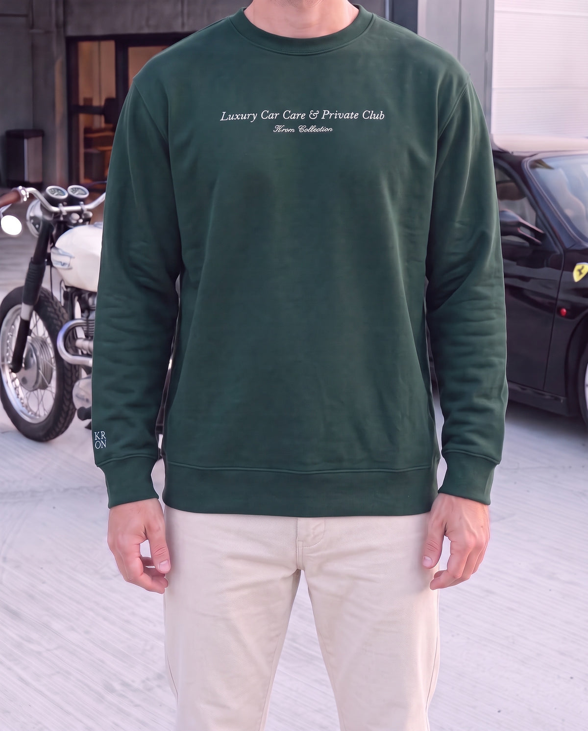 Heritage sweatshirt · Forest · warehouse v2
